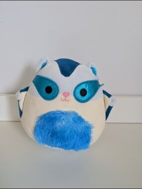 Squishmallows Sabino The Blue Sugar Glider Plush 8 Inches